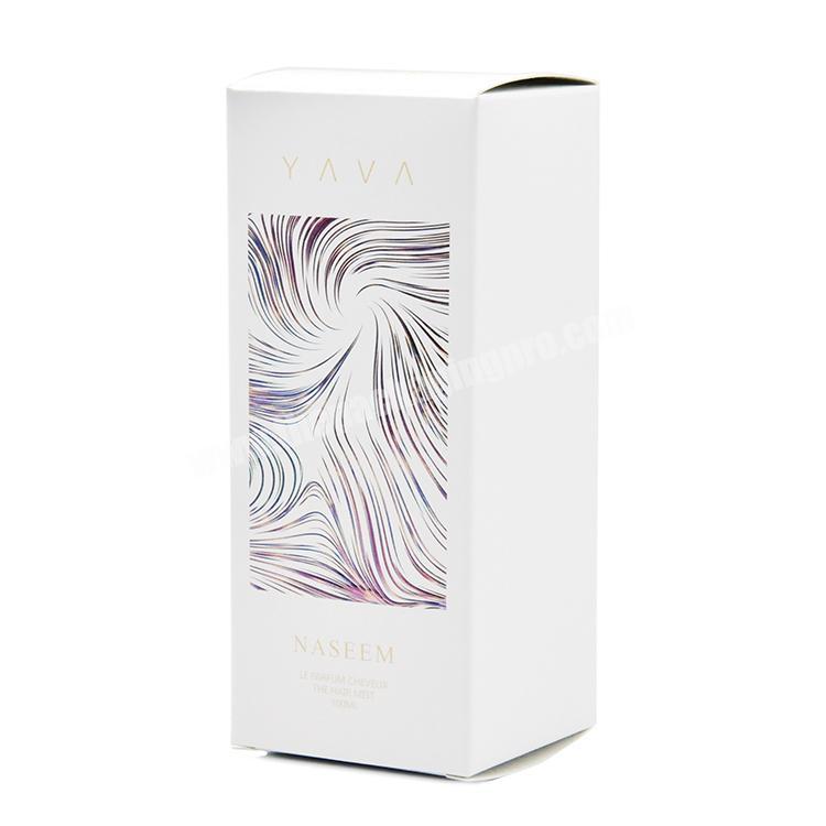 Guangzhou factory custom luxury perfume makeup paper makeup gift box makeup brush/face cream paper box