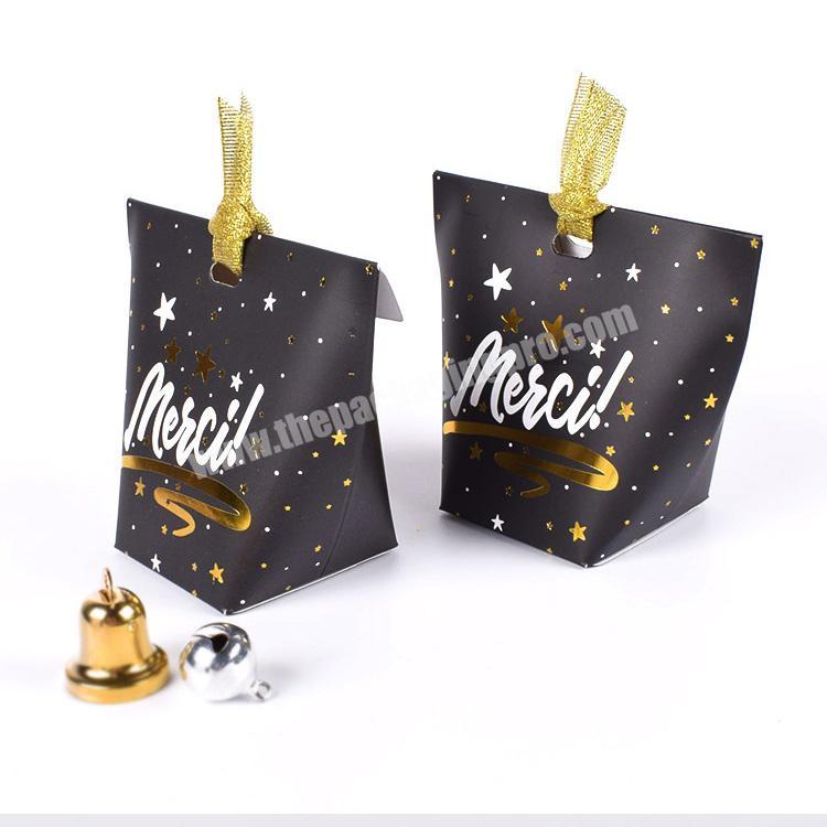 Halloween Folding Party Favor Candy Paper Gift Cookie Boxes Packaging