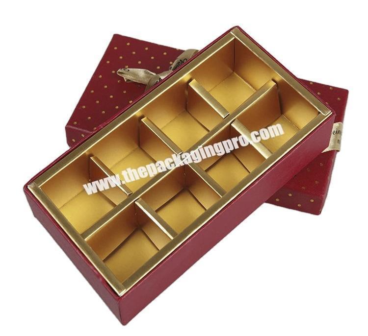 High Quality Fancy Chocolate Gift Paper Cardboard Box Packaging