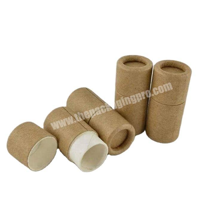 High Quality recyclable biodegrqdble lipstick cosmetic packaging kraft paper tube