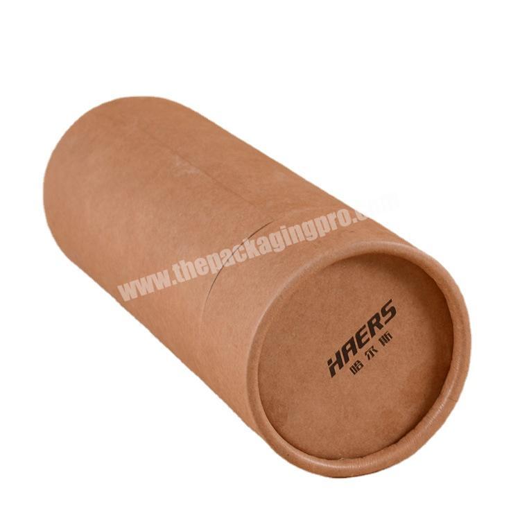 High-end Custom food grade Biodegradable Cylinder tea packaging kraft paper tube
