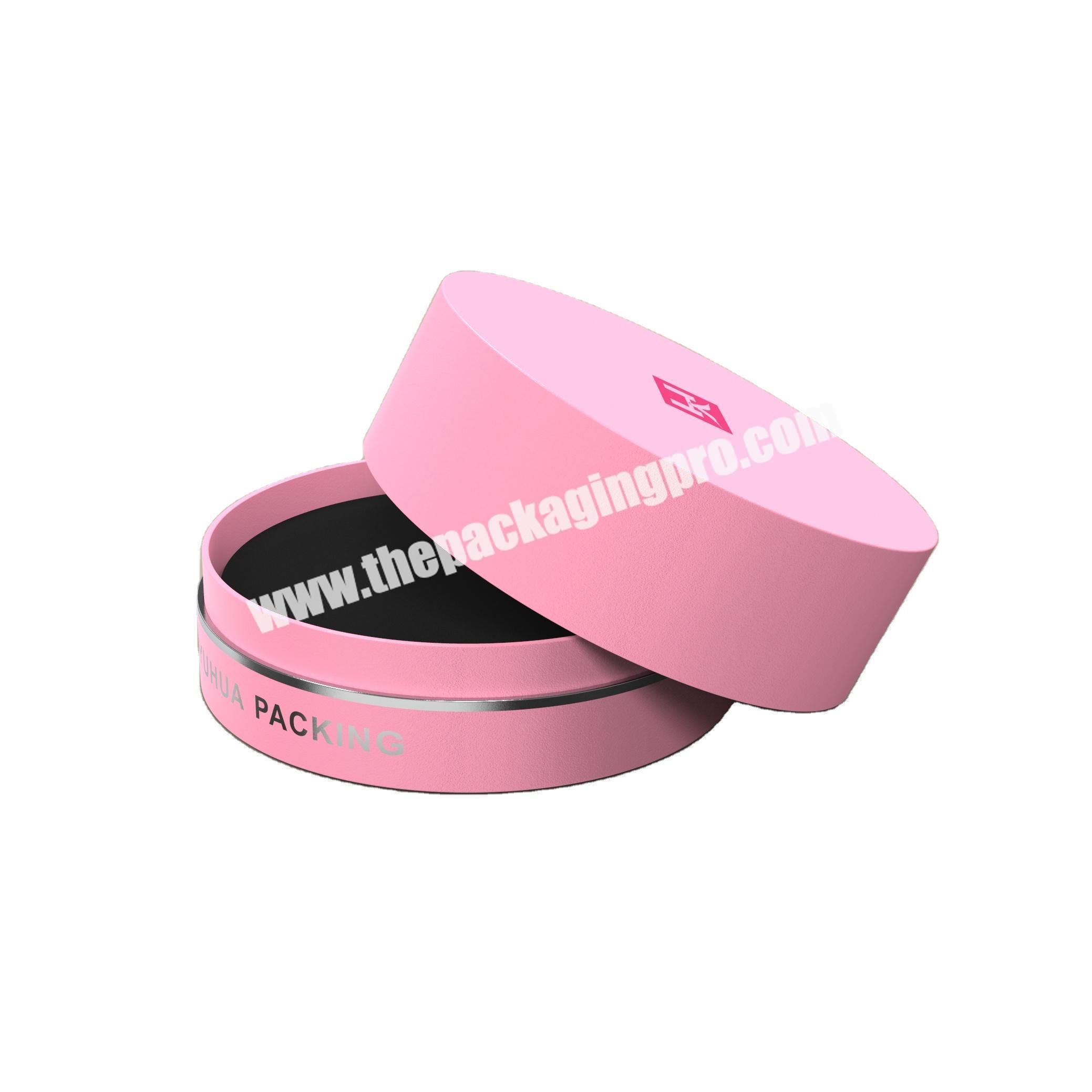 Wholesale Custom Logo  Luxury Gift Boxes Circular Box Packaging Boxes With Foam Inserts