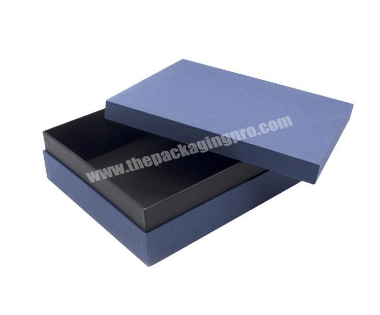High repurchase Custom logo luxury shoulder gift box neck box packaging for cosmetic with EVA inserts