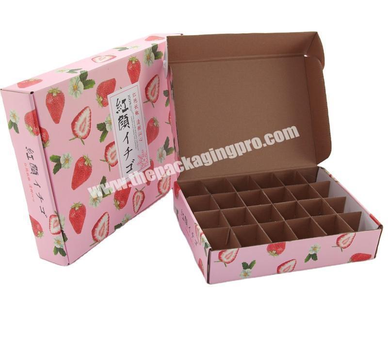 Hot Sale Custom Logo Fruits Boxes Luxury Lasted Candy Boxes Gift Boxes With Inserts