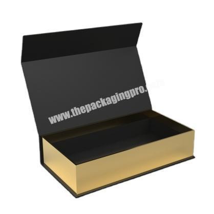 Hot Sale Custom Printed Logo Rigid Cardboard Magnetic Closure Paper Gift Packaging Box