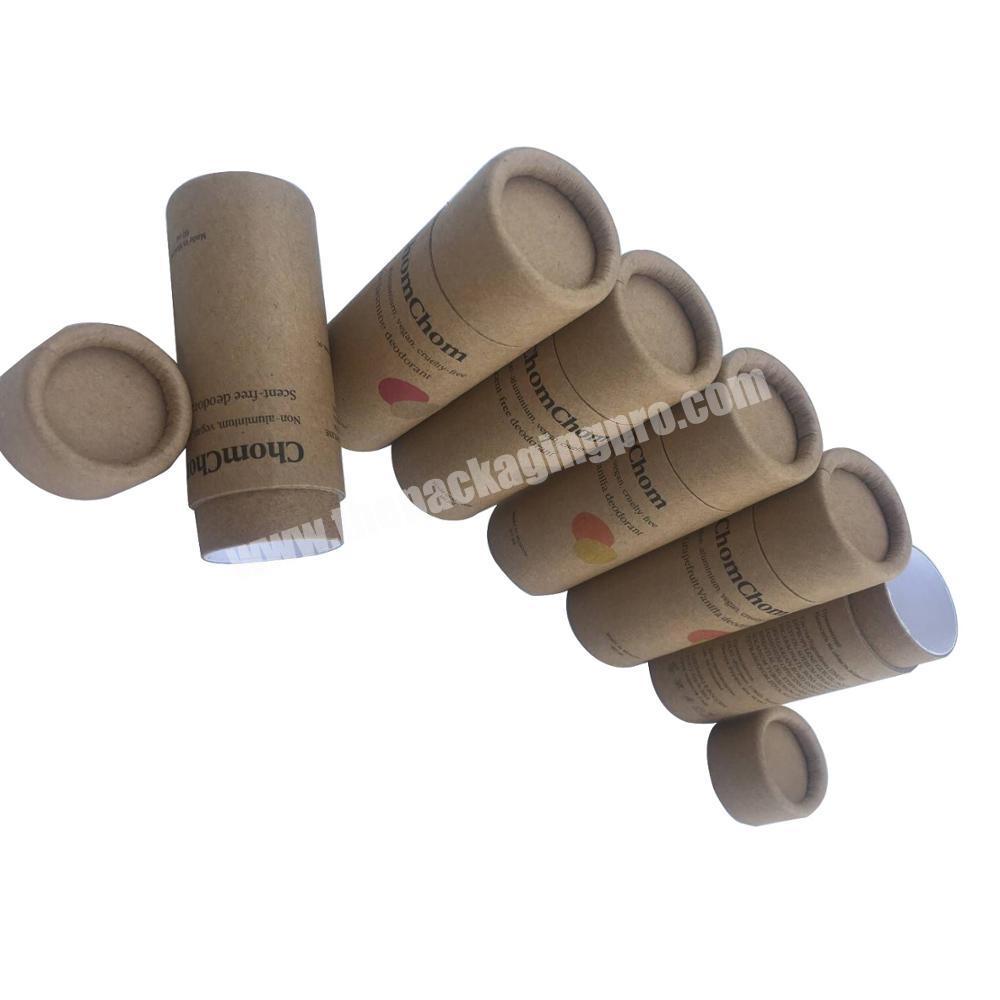 Hot Sale custom Cardboard kraft Coffee Paper cylinder Packaging Mailing Tube