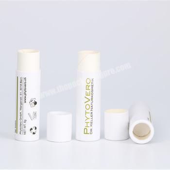 Hot Sale custom logo Printed Cosmetics packaging recycled kraft paper tube for bottle