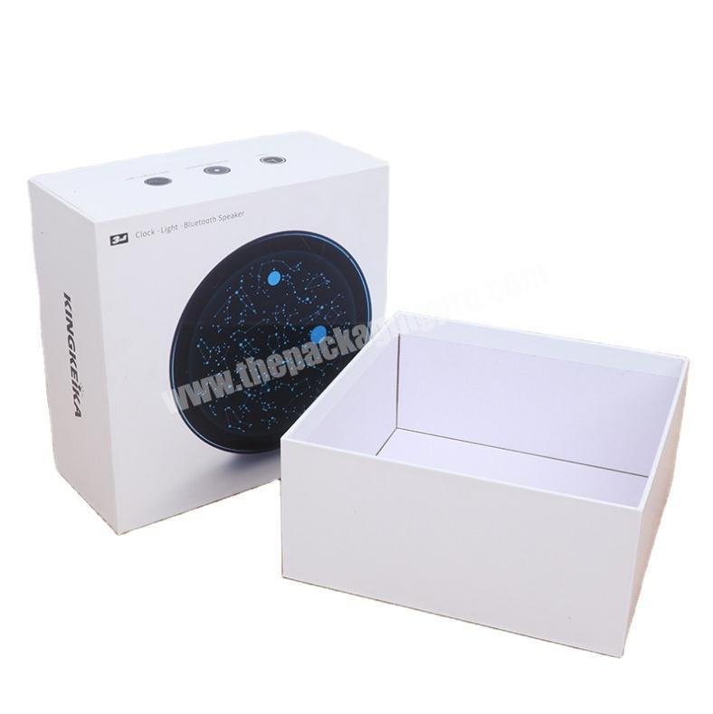 Hot sales wholesale  high quality packaging box detachable lid gift box  for packing  speaker
