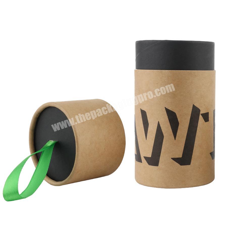Kraft brown paper cardboard deodorant paper tube packaging box