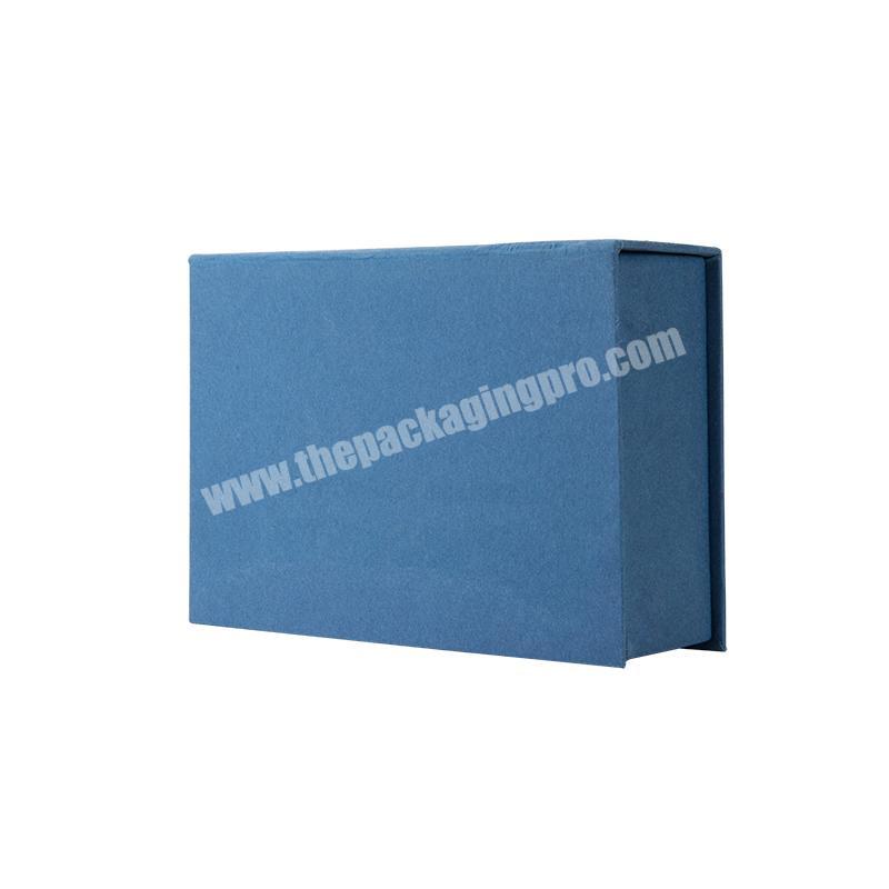 Logo Printed Customized Clamshell Storage Gift Boxes Decorative Book Shape Paper Packaging Box