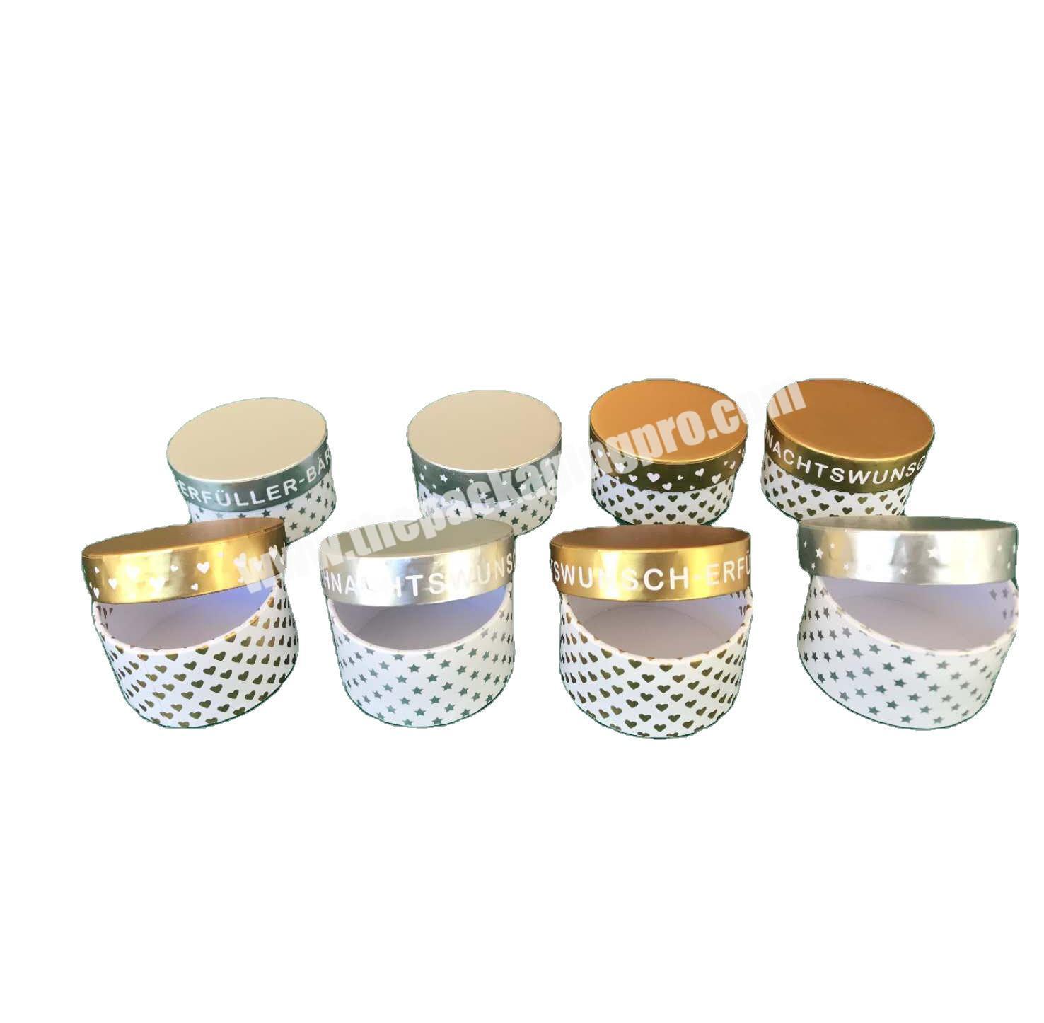 Luxury Biodegradable Cylinder Packaging Tube Paper Container Tube Box