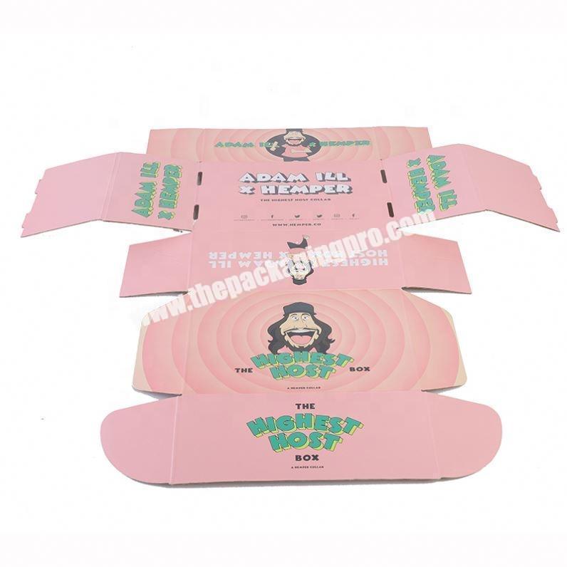 Shop High Quality custom design pink color magnetic cardboard eyeshadow palette square shape paper box