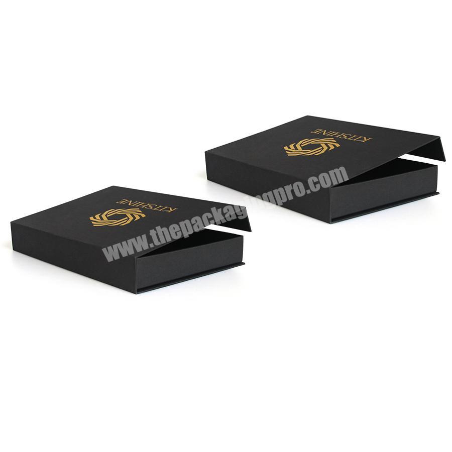 Luxury hard paper shipping mailer boxes gold foil OEM cardboard box