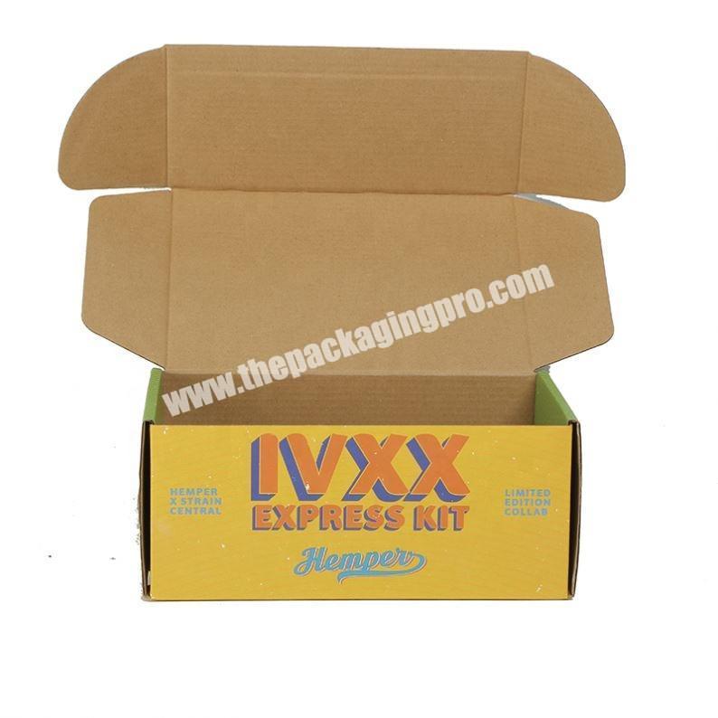 Custom own design essential Packing oil packaging box