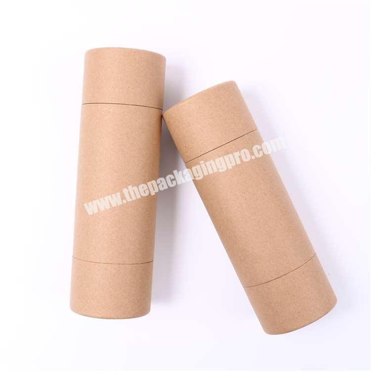 Manufactory Wholesale food grade recycled kraft paper tube tea packaging paper tube