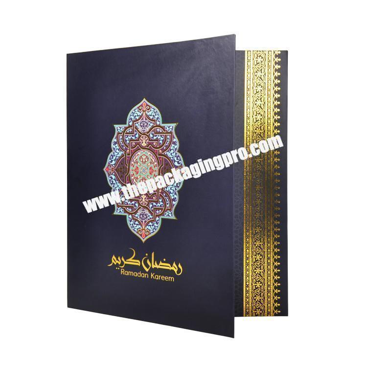 Shop Muslim Custom Empty Adult Cosmetic Creams Packaging Paper Surprise Mystery Blind Gift Box Ramadan Elegant Arabic Advent Calendar