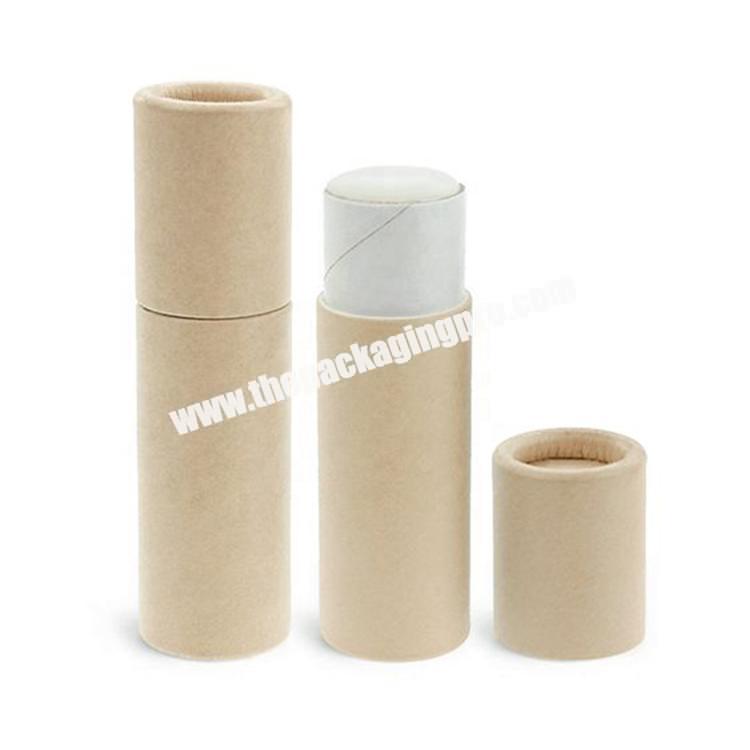 Native's Plastic Free kraft paperboard  packaging deodorant tubes