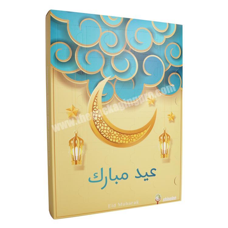 Wholesale Ramadan And Eid Tray Ramadan-Lantern-For-Sale 30 Day Box Advent Calendar Gift Package