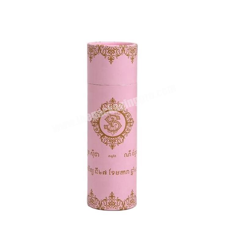 New trends Recycled Kraft packaging 30ml Container Paper lib balm Tube