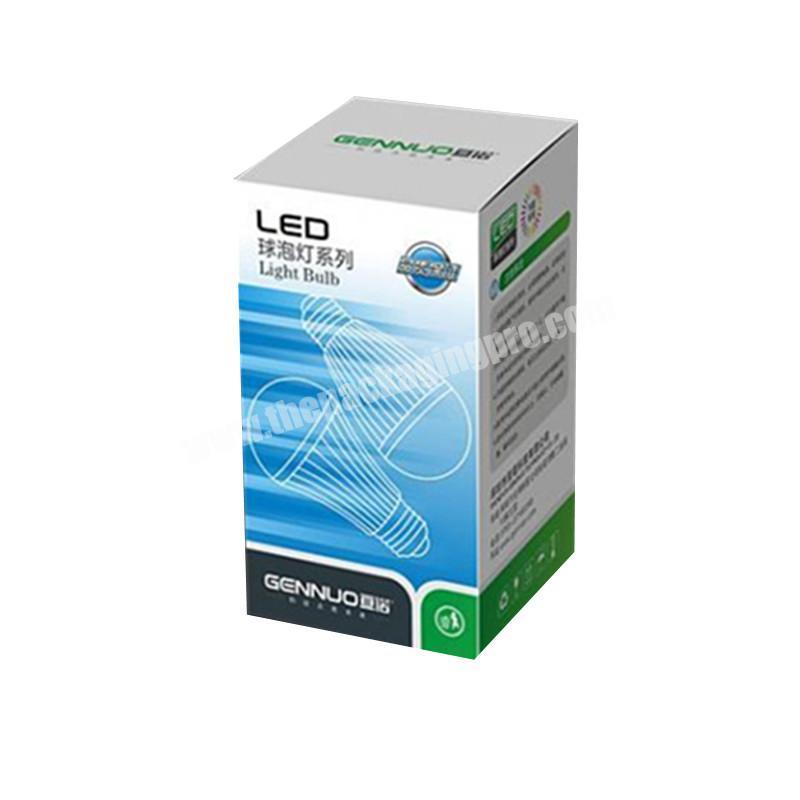 ODM custom led light packaging box for light bulb
