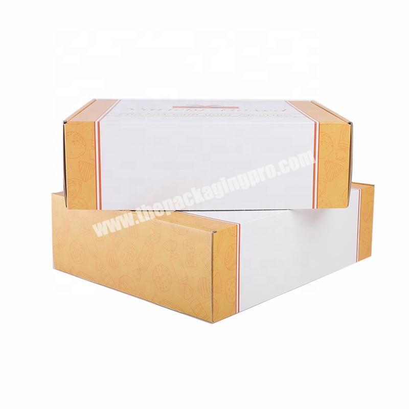 Wholesale custom beauty cosmetics pink packaging kraft paper gift box