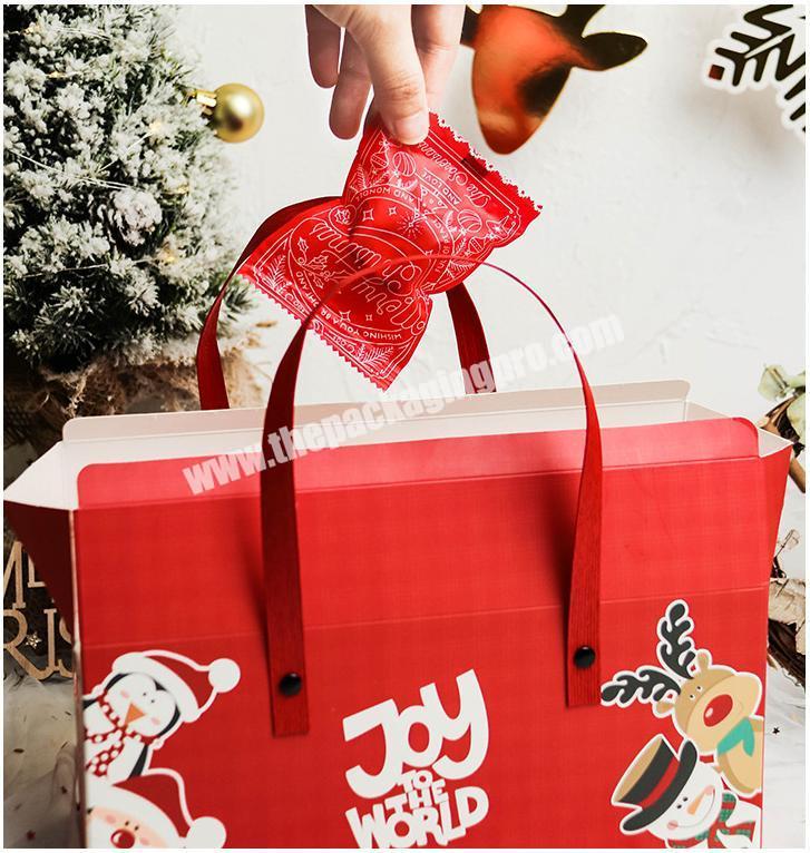 Popular  large Christmas custom carton luxury boutique box packaging