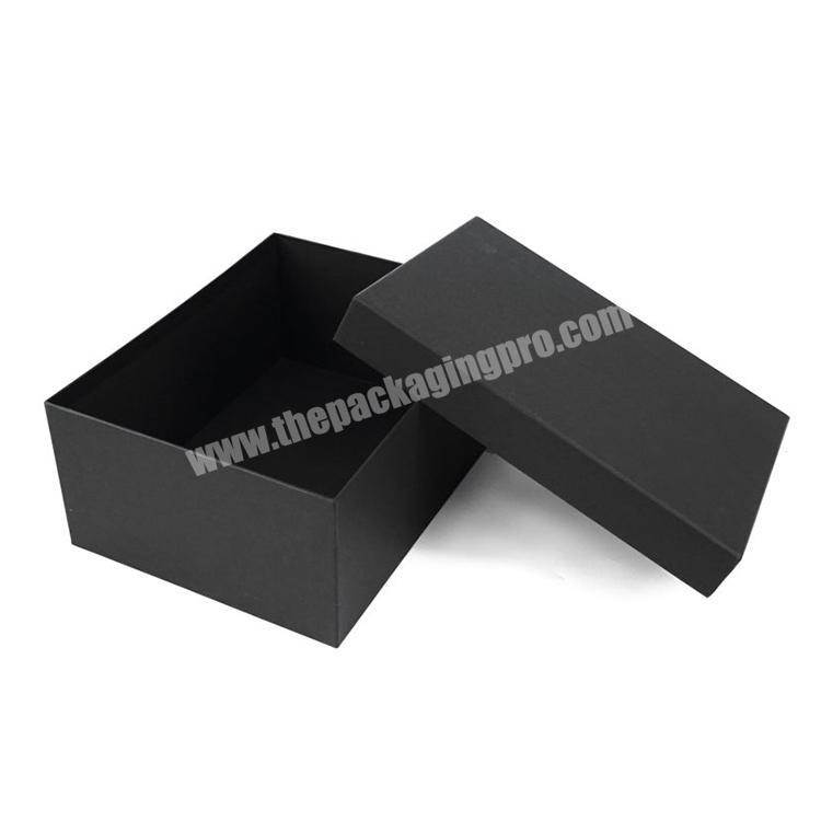 Product packing box custom logo printing two pieces  top & base cardboard gift packing box