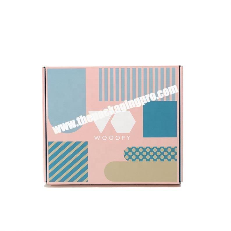 Wholesale High Quality custom design pink color magnetic cardboard eyeshadow palette square shape paper box
