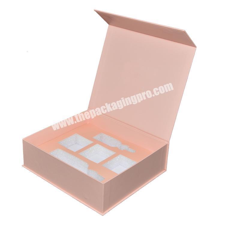 Recycled Paper Lipsticks Luxury Magnetic Cosmetic Set Boxes Packaging
