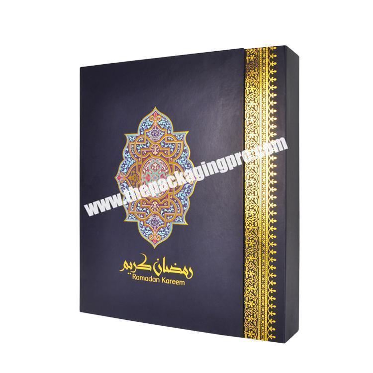 Wholesale Custom Ramadan Children Adult Muslim Theme 30 Days Compartments Advent Calendar Packaging Box Paper Printing