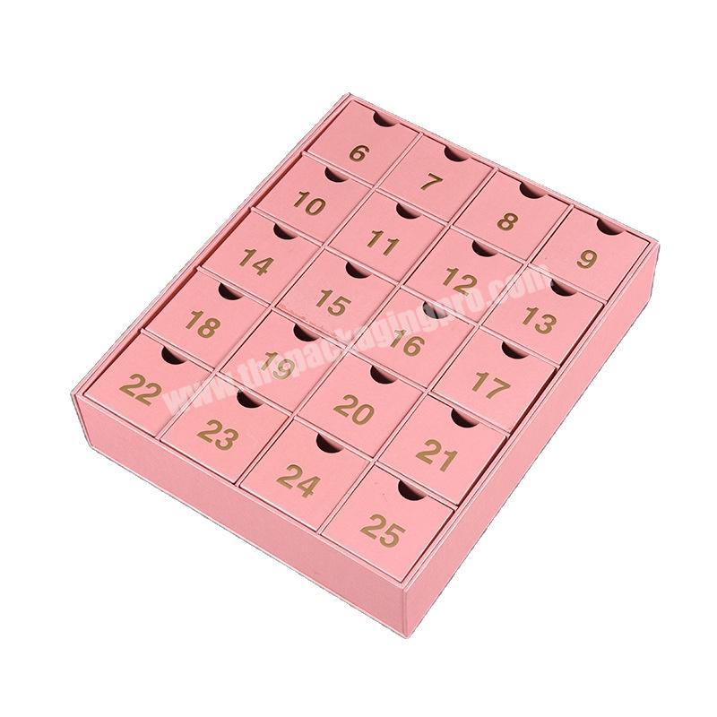 Small Custom Logo Fresh Multi Cell Jewelry Storage Drawer Combination Gift Box With Handle