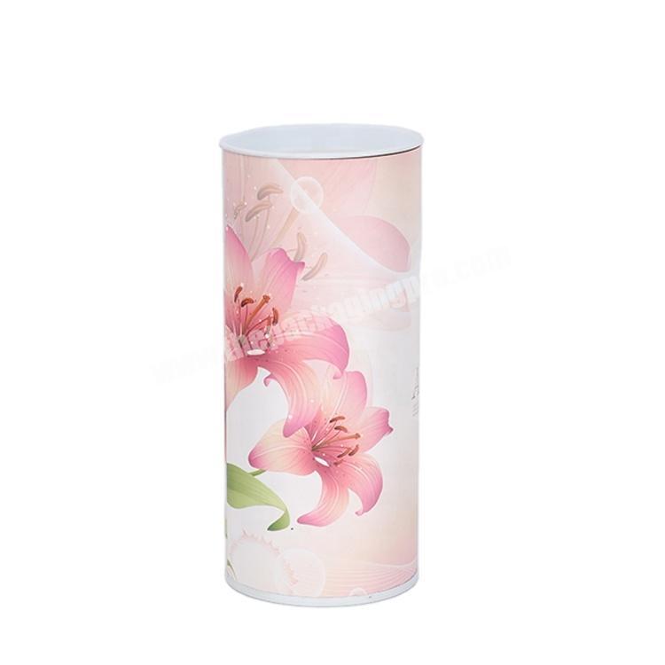 Supplier customized environmentally friendly paper tube tin can cylinder tube box paper can paper tube container