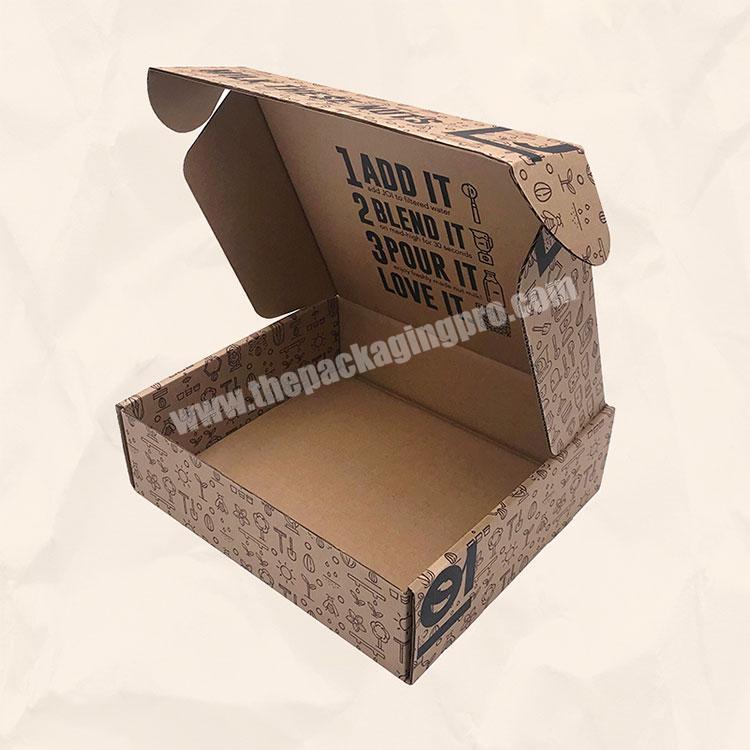 Unique corrugated shipping boxes custom logo Wholesale Custom Printed Design Logo Recyclable OEM cardboard box