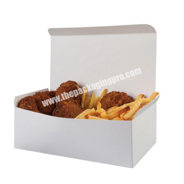 Waterproof Folded Paper Food Fried Chicken Take out Box Container Food Box