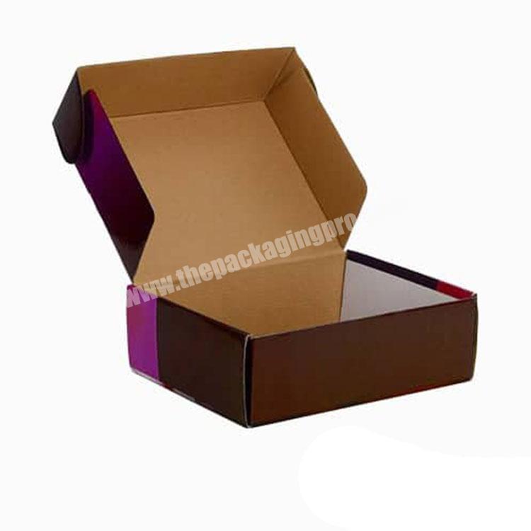 Wholesale Custom Printed Design Logo Recyclable OEM cardboard box Corrugated boxes