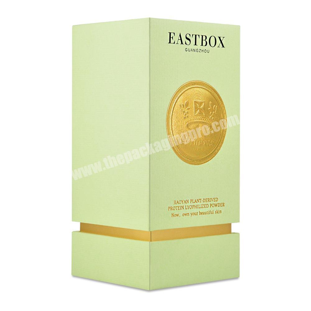 Wholesale Customized Logo Design grey board box Luxury perfume Gift Box