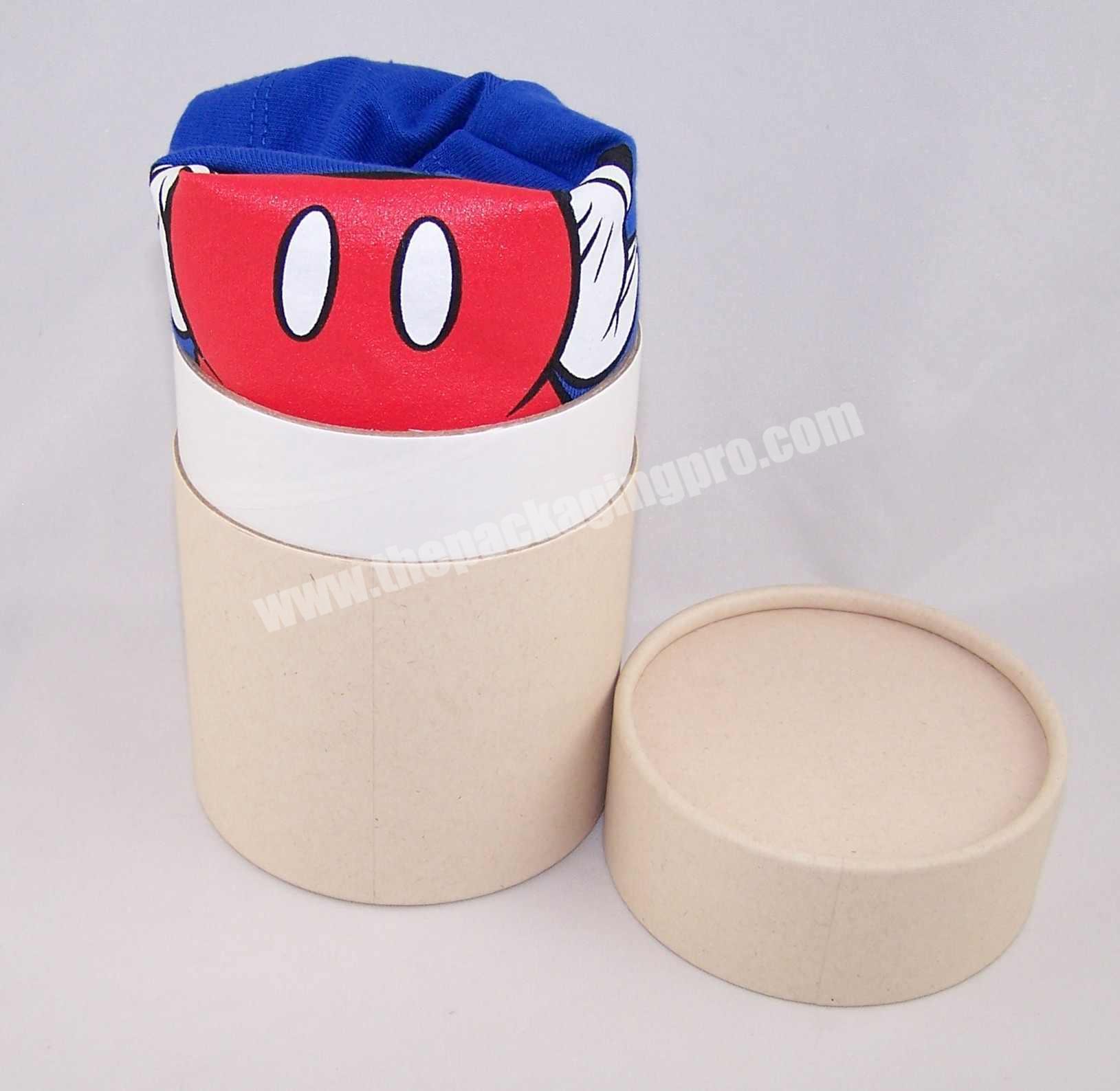 China cylinder paper tube for clothing/ jeans/ underwear packaging