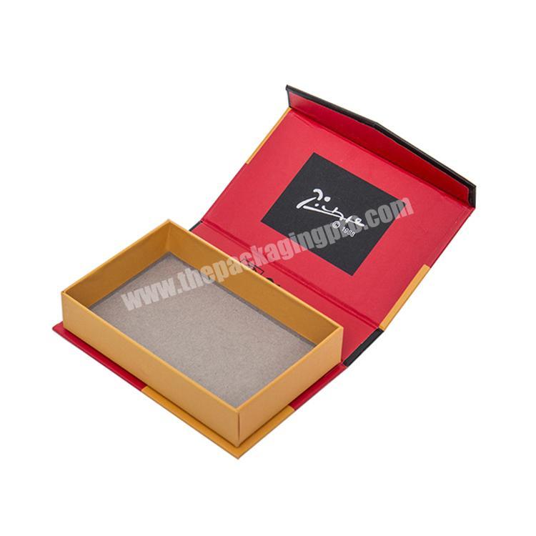 Wholesale Manufacturers Filp Open Book Shape Folding Gift Box