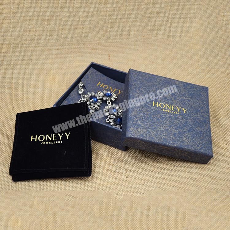 Wholesale Price Bracelet Portable Rectangle Gift Decorative Jewellery Box Packaging With Logo And Bag