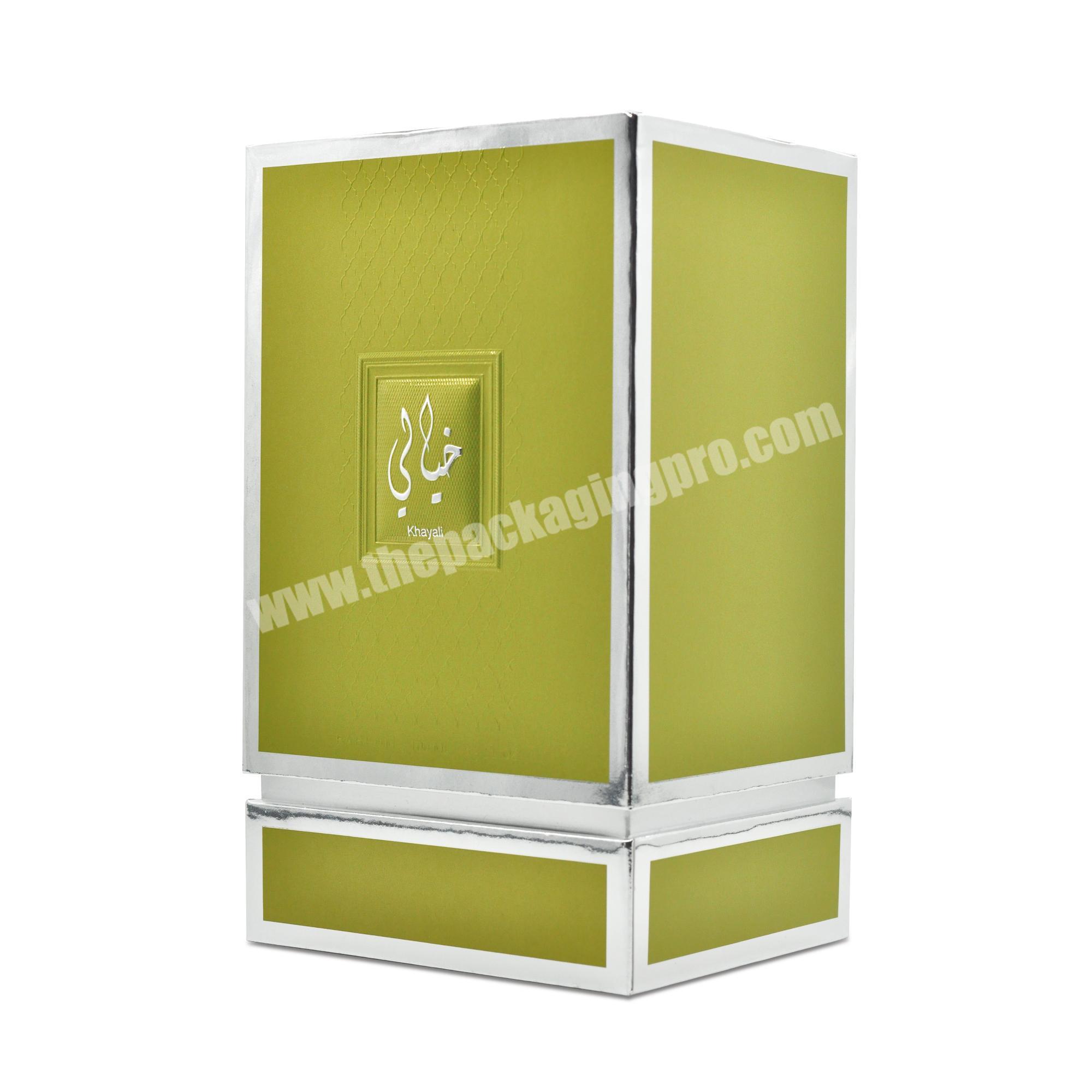 Wholesale custom 3D hot Stamping Logo premium Paper Box gift boxes luxury candle packaging boxes