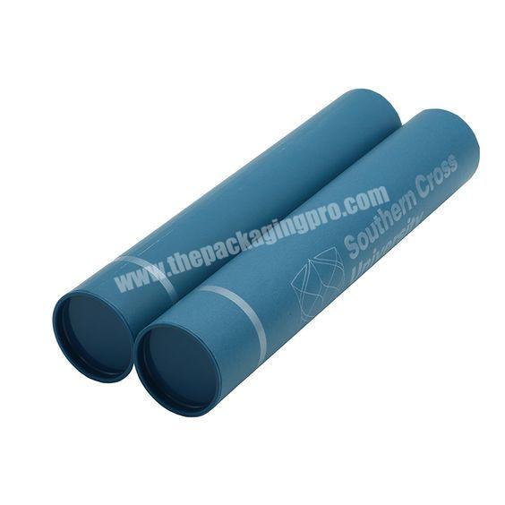 Wholesale custom cardboard tubes biodegradable  cosmetic packaging Round cardboard tubes