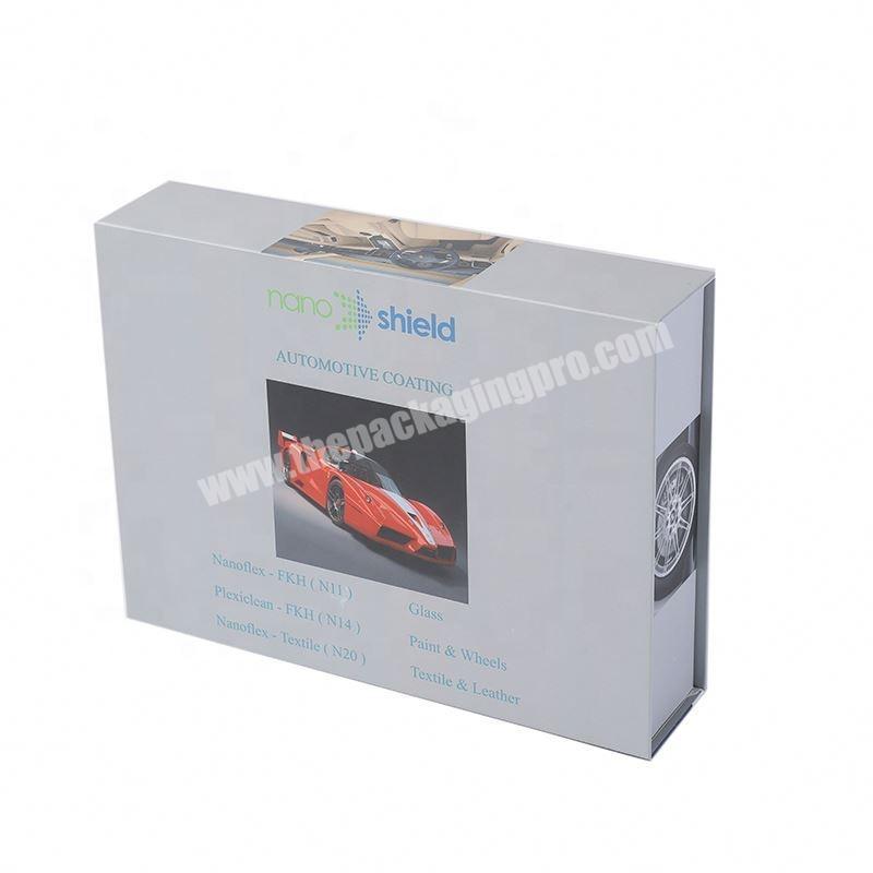 chinese supplier white paper nail lacquer packaging box