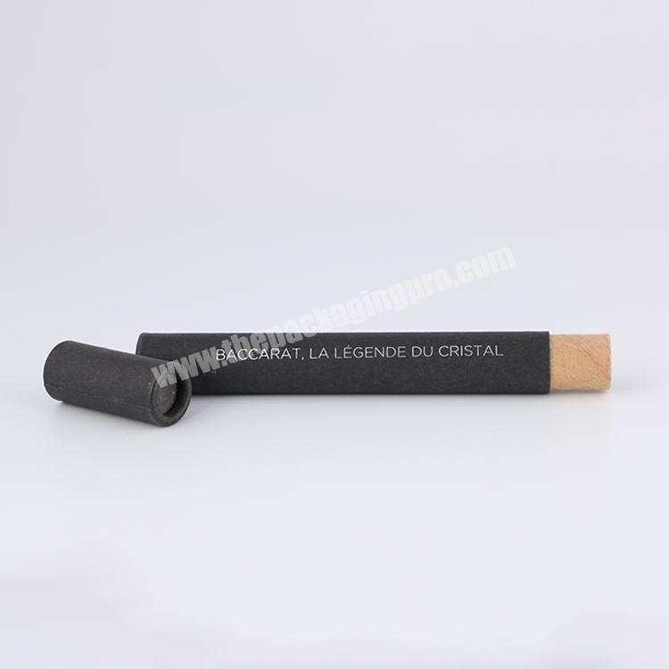 Wholesale eco friendly biodegradable 10 ml Slender push up kraft paper tube container