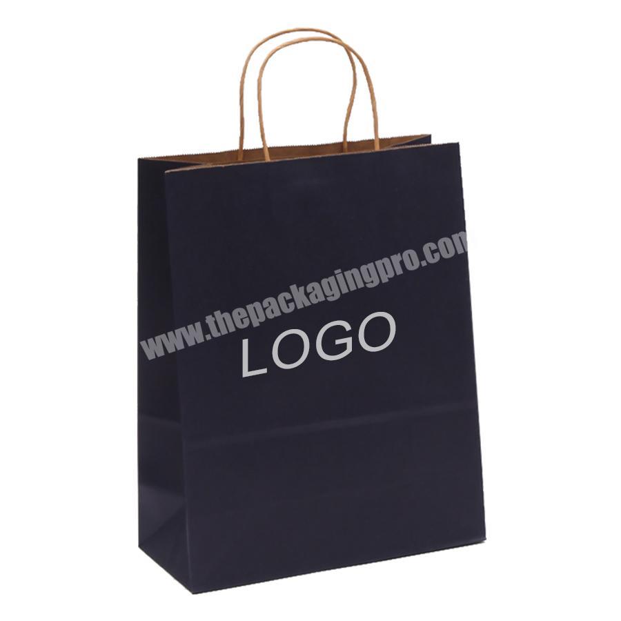 Wholesale production for packaging business shopping bags recyclable art paper gift bag