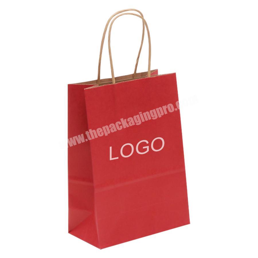 Wholesale production for packaging recyclable art paper gift bag
