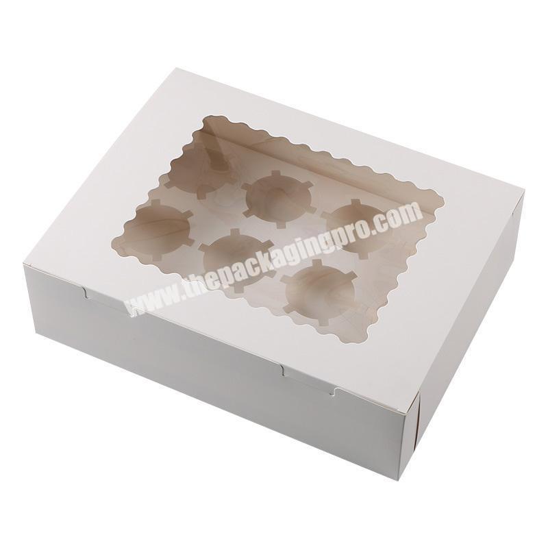 Wholesale recycled craft cardboard snack gift cake paper box