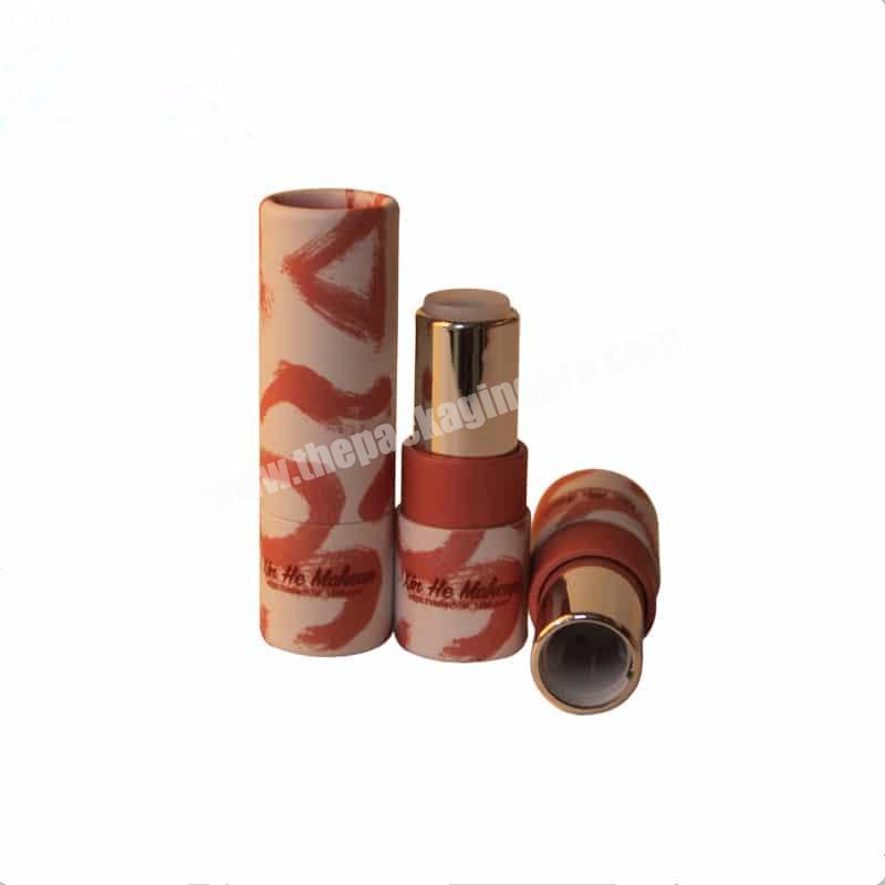 biodegradable lipstick tube empty lips Balm Packaging cosmetic packaging