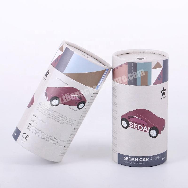 custom eco friendly cute design puzzle packaging paper cardboard tube