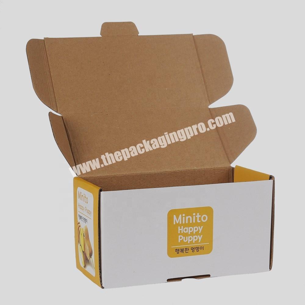 custom printed paper mailing box for packing children's clothing