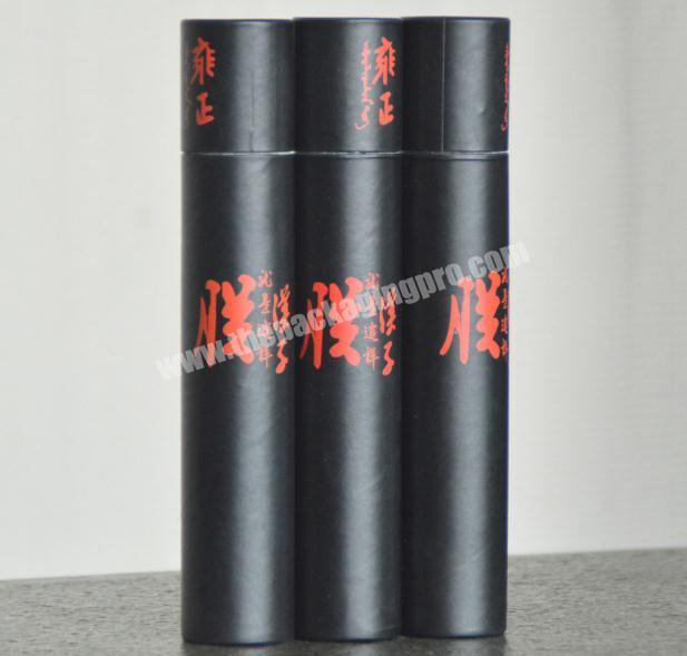 general burn incense  paper tube package box for good luck  long kraft  waterproof wax lined